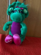 Maskotka Baby Bop z bajki Barney i Przyjaciele 30 cm. Vintage.