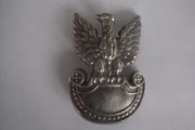 METALOWY ORZEŁEK NA CZAPKĘ NR.1