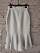 Spódnica ołówkowa z falbaną wysoki stan rm. Xs/s