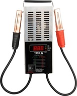 YATO TESTER MIERNIK DO AKUMULATORA WYŚWIETLACZ CYFROWY LED 12V 150-1400A