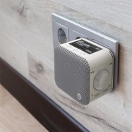 Radio Hama DAB+ FM z Bluetooth, 30 stacji, zasilanie sieciowe, białe