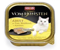 Animonda Vom Feinsten Adult 100g Karma dla Kota Indyk Wołowina Marchewka