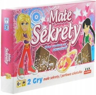 Gra planszowa Małe sekrety + Perłowa szkatułka Fan