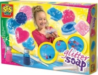 Wydrapywanka SES Creative do robienia mydełek z brokatem 7 lat +