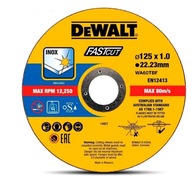 Tarcza tnąca do metalu DeWalt DT20540-QZ 125x22,2 mm