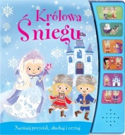 T3- KRÓLOWA ŚNIEGU + PIĘKNA i BESTIA - książeczki dźwiękowe