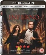 Inferno 2016 4K Ultra HD Blu-ray UHD Tom Hanks