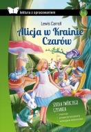 Alicja w Krainie Czarów Lektura z opracowaniem Lewis Carroll oprawa twarda