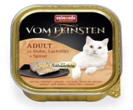 Animonda Vom Feinsten Adult 100g Mokra Karma dla Kota Kurczak Łosoś Szpinak