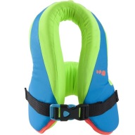 Kamizelka do pływania dla dzieci zielona niebieska Nabaiji Swimvest+15-25kg