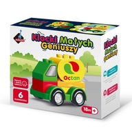 127859 KLOCKI MAŁYCH GENIUSZY AUTKO ŚMIECIARKA 6 EL ASKATO