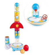 Hape Air Stacker – rakieta z kulką unoszoną powietrzem, zabawka 2+