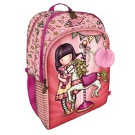 Plecak szkolny jednokomorowy Santoro London wielokolorowy