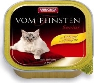Mokra karma dla kota Animonda Vom Feinsten Senior z drobiem 100 g