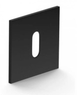 Klamka wewnętrzna Metal-Bud Szyld kwadratowy, Szyld z otworem na klucz