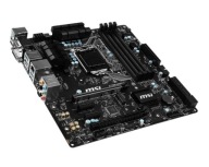 Płyta główna Micro ATX MSI Z170M MORTAR + i5-6600K, chłodzenie + 16 GB 2400