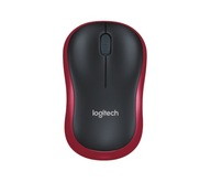 Mysz bezprzewodowa Logitech M185 Czerwona 910-002240 Do Biura i Domu