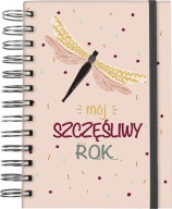 Kalendarz książkowy szkolne 2023 B6 Albi polska wielokolorowy