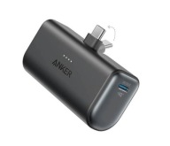 Powerbank Anker Nano 5000 22w składane złącze usb C oraz gniazdo oba In-Out