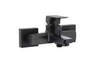 Bateria wannowo-prysznicowa KFA Armatura czarna jednouchwytowa