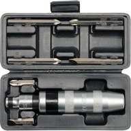 YATO WKRĘTAK METALOWY UDAROWY WYMIENNE KOŃCÓWKI + 6 BITÓW ETUI