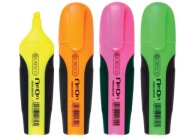 Zakreślacze - w zestawie 4 kolory