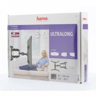 Uchwyt ścienny 32"-65" Hama 00108712 FullMotion UltraLong 180 stopni