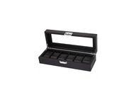 Szkatułka pudełko Karbon na 6 zegarków PD59