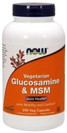 Suplement diety Now Foods Glucosamine & MSM glukozamina kapsułki 240 szt.