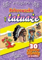 Kolorowanka dla chłopców i tatuaże wyd. MD 30 tatuaży