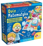 MAŁY GENIUSZ QUIZ MATEMATYKA - ZABAWA I NAUKA Z LISCIANI!