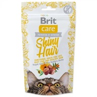 Brit Care Cat Snack Shiny Hair 50g Przysmak dla Kota na Lśniącą Sierść