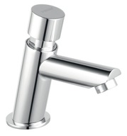 Bateria umywalkowa stojąca Ferro srebrny