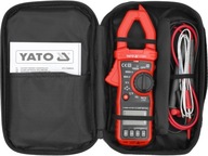 YATO MIERNIK CĘGOWY UNIWERSALNY TRUE RMS 10MA-1000A AUTOMATYCZNY ZAKRES LCD