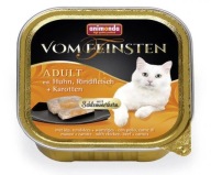 Animonda vom Feinsten Adult karma mokra kot kurczak wołowina marchewka 100g