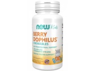Now Foods BerryDophilus Kids probiotyki dla dzieci 60 tabletek do ssania