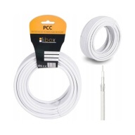 KABEL PRZEWÓD KONCENTRYCZNY ANTENOWY RG6U 10 M