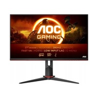 Monitor AOC 27G2ZN3 BK 27 cali VA Full HD 280 Hz 1 ms HDR10 dla graczy