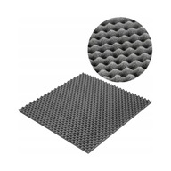 Mata wygłuszająca Bitmat szara fala 50x50x2 cm