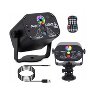 Projektor kula dyskotekowa laser dyskotekowy + LED 8W RGB