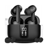 Słuchawki bezprzewodowe douszne JG Smart czarne Bluetooth 5.3 z ENC