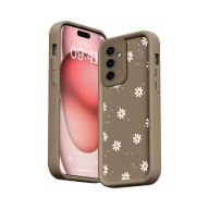 ETUI DO SAMSUNG A36 5G / A56 5G SILIKON OCHRONA APARATU Stokrotki + SZKŁO