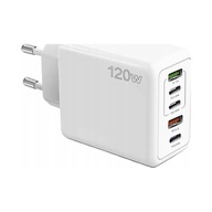 Szybka ładowarka sieciowa USB USB-C 120W QC3.0 5-portów