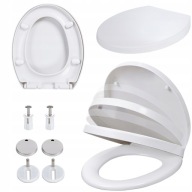 Deska Sedesowa Wolnoopadająca 0041-1 WC Twarda Wypinana Uniwersalna Mocna