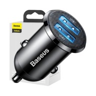 Baseus Grain Pro szybka ładowarka samochodowa 2xUSB 4800 mA