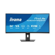 Monitor zakrzywiony 34" iiyama XCB3497WQSNP-B1 VA LED UWQHD 0,4ms
