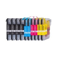 Tusze do drukarki BROTHER DCP-J125 DCP-J315W DCP-J140W DCP-J515W LC985