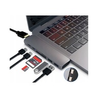 7w1 Adapter USB-C Thunderbolt 7 portów 4K HDMI 100W PD
