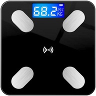 Waga Łazienkowa Analityczna SMART Bluetooth 17w1 Aplikacja 180kg DOKŁADNA