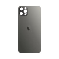 Klapka Baterii Duże Oczka Apple Czarna Do IPhone 12 Pro BIG HOLE